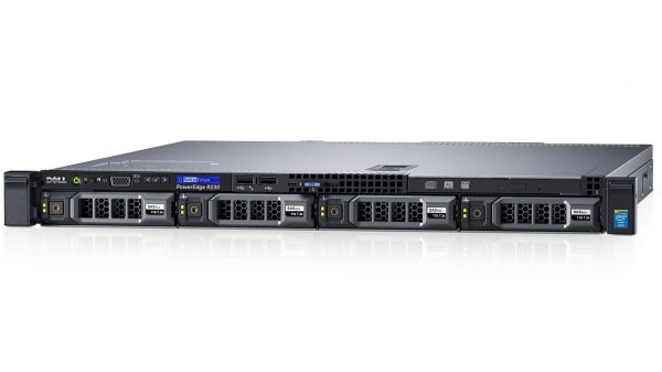 Máy chủ Dell PowerEdge R230, E3-1220v6, Ram 8GB, 4x3.5", PERC H330