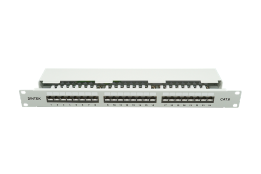DINTEK Patch Panel CAT.6 - Thanh phân phối cổng mạng Patch Panel